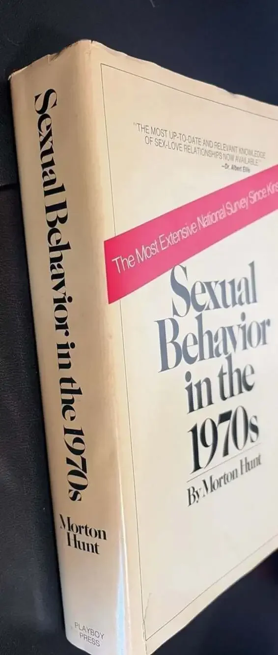 Sexual Behavior in the 1970s by Morton Hunt Hardcover Book